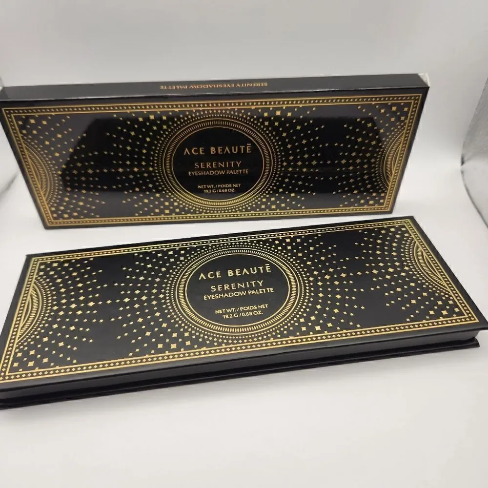 ACE Beaute Serenity Eyeshadow Palette 12 Shades Matte & Shimmers Pressed Powder